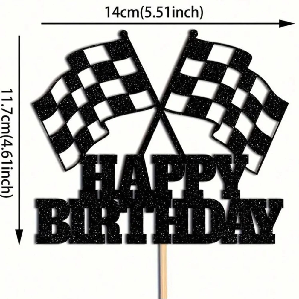 Racing Theme 2nd Birthday Decorations